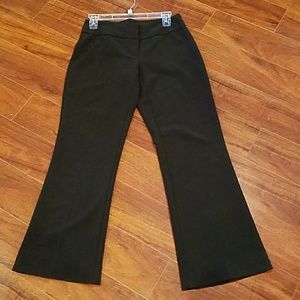 Size 7 mandee black dress pants